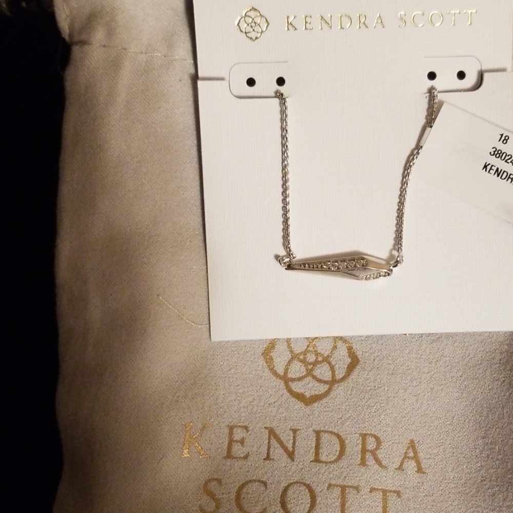 Kendra Scott silver necklace